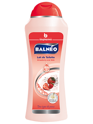 Balnéo Lait de toilette strawberry & milk 400ml